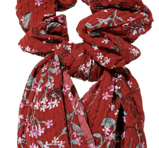 Thumbnail 2: TWIG & ARROW Floral Scrunchie Scarf 