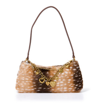 Thumbnail 1: Madden Girl Women's Fur Shoulder Bag  