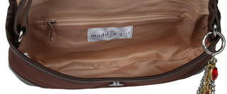 Thumbnail 3: Madden Girl Women's Suede Crossbody Purse w/ Charms  