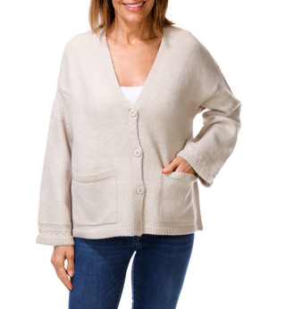 Thumbnail 1: MAX STUDIO Women's Soft Button Front Sweater  