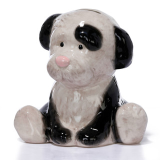 Thumbnail 1: DIAMOND STAR Ceramic Panda Coin Bank  