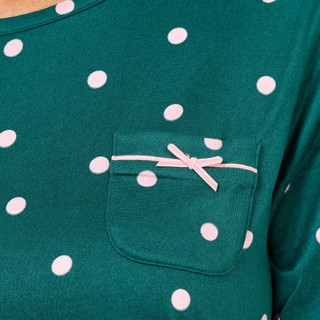 Thumbnail 4: FLORA Women's Short Sleeve Printed Night Shirt 