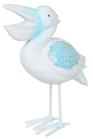 Thumbnail 2: Fancy That Gift & Decor 10 in Coastal Resin Mosaic Pelican Home Decor 