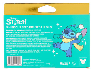 Thumbnail 2: Disney Stitch  5 Pk Disney Stitch Christmas Hibiscus Seed Lip Oils  
