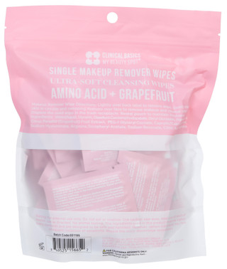 Thumbnail 3: My Beauty Spot 40 Ct Amino Acid + Grapefruit Makeup Remover Wipes 