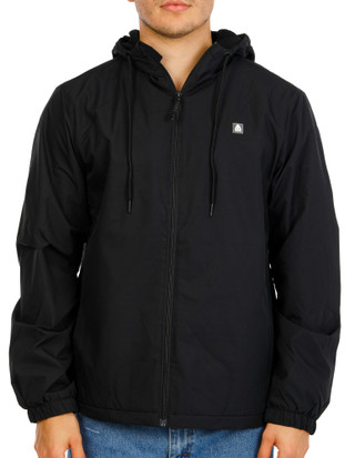 Thumbnail 1: Matix Men's Fleece Lined Zippered 2 Pocket Hooded Windbreaker 