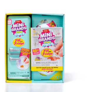 Thumbnail 1: Zuru 5 Pc Mini Brands Fill The Fridge Toy 