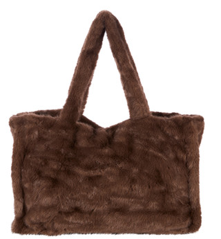 Thumbnail 1: Catherine Malandrino Plush Faux Fur Tote Bag 