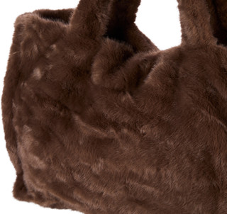 Thumbnail 4: Catherine Malandrino Plush Faux Fur Tote Bag 