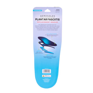 Thumbnail 2: Aerosoles Men's Plantar Fasciitis Replacement Insoles 