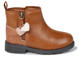 Thumbnail 3: Carter's Toddler Girls Tassel Zip-Up Boots 