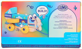 Thumbnail 2: CAMP. Pull-Along Zoomer Wooden Building Set  