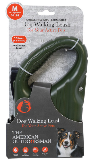 Thumbnail 1: The American Outdoorsman 15 ft Dog Walking Leash  