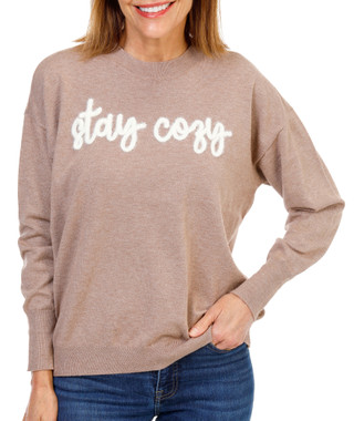 Thumbnail 1: Zac & Rachel Women's Soft Stay Cozy Lightweight Sweater 