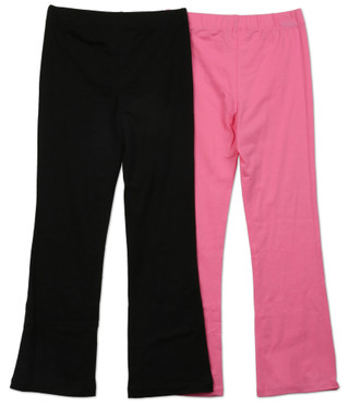 Thumbnail 2: SWEET BUTTERFLY Big Girls 2 Pk Flare Leg Stretch Pants 