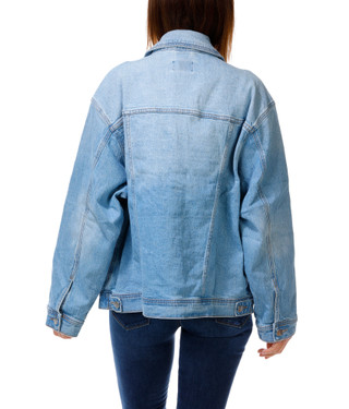 Thumbnail 2: RFM Women's 4 Pocket Boyfriend Denim Jean Jacket 