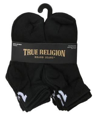 Thumbnail 1: True Religion Boys 20 Pk Cushioned Quarter Socks  