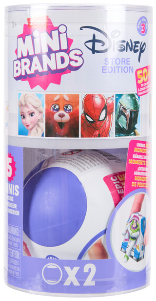 Thumbnail 1: Zuru 2 Pk Mini Brands Disney Store Edition w/ 5 Minis Inside 