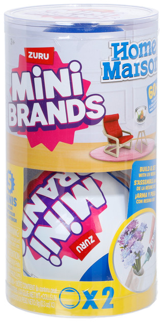 Thumbnail 1: Zuru 2 Pk Mini Brands Home Maison w/ 5 Collectible Minis  