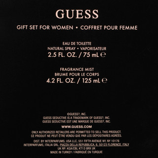 Thumbnail 2: Guess Women's 2 Pc Seductive Noir EDT Spray Set  