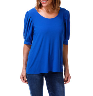 Thumbnail 1: Cece Women's Puff Elbow Sleeve Blouse 