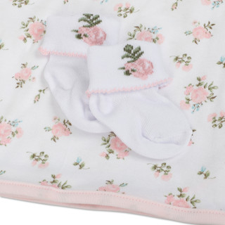 Thumbnail 2: Baby Essentials Baby Girls 5 Pc Floral Pant Set 