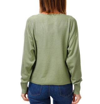 Thumbnail 2: Cyrus Women's Cropped Dolman Sleeve Sweater 