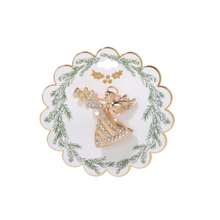 Thumbnail 1: Magical Season Christmas Crystal Angel Pin  