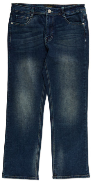 Thumbnail 1: F&R Men's Relaxed Straight Leg Jeans 