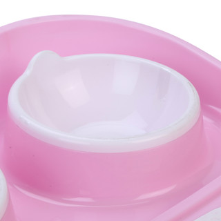 Thumbnail 2: Brooklyn Pet Gear Double-Diner w/ Splash Guard For Pets 