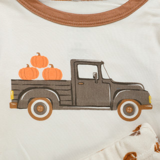 Thumbnail 2: Goodnight Llama Baby Boys 2 Pk Harvest/Game Day Pajama Pants Sets 