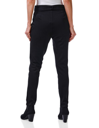 Thumbnail 2: BADGLEY MISCHKA Women's Belted Slim Leg Ponte Pants  