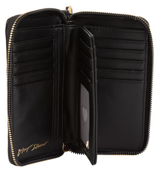 Thumbnail 3: Betsey Johnson Women's Zip Around Wallet w/ Wristlet  