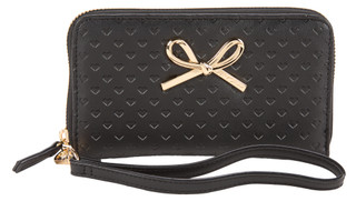 Thumbnail 1: Betsey Johnson Women's Zip Around Wallet w/ Wristlet  
