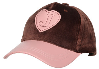 Thumbnail 1: Juicy Couture Women's Velvet Heart Patch Logo Baseball Hat  
