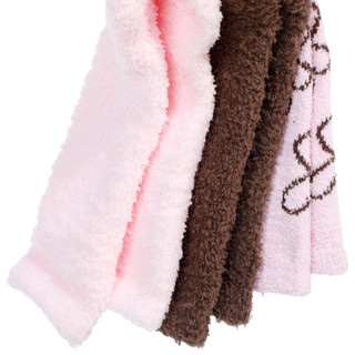 Thumbnail 2: Danskin 3 Pk Cozy Crew Socks 
