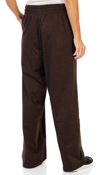 Thumbnail 2: Yogalicious Women's Cationic Jersey Wide Leg Lounge Pants 