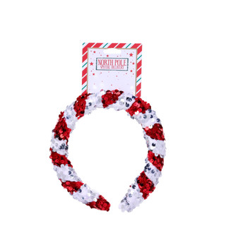 Thumbnail 1: TWIG & ARROW Christmas Sequin Headband  