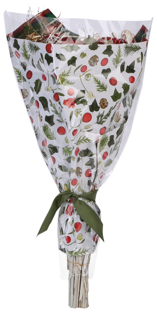 Thumbnail 1: Nature's Expressions Botanicals Handcrafted Luxury Christmas Shell Bouquet  
