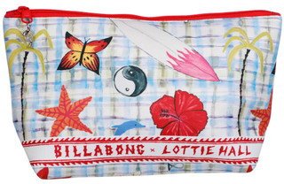Thumbnail 1: BILLABONG Lottie Hall Multi-Purpose Tropical Print Dry Pouch 