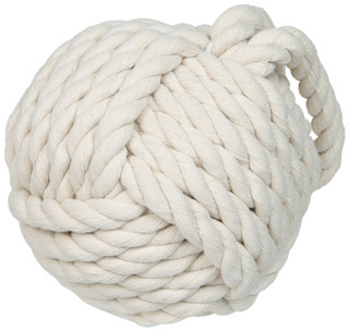 Thumbnail 1: Fancy That Gift & Decor Rope Knot Door Stop 