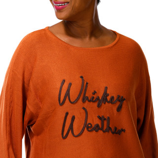 Thumbnail 4: ADRIENNE VITTADINI Women's Plus Whiskey Weather Knit Top 