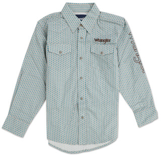 Thumbnail 1: Wrangler Big Boys Snap Button Down Top 