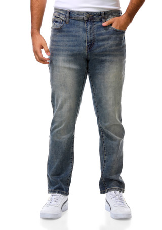 Thumbnail 1: F&R Men's Relaxed Straight Leg Jeans 