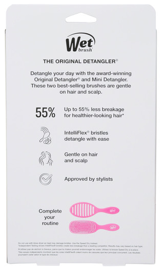 Thumbnail 2: Wet Brush 2 Pc Detangling Brush Duo Set 