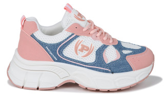 Thumbnail 3: Baby Phat Women's Denim Logo Dad Sneakers  
