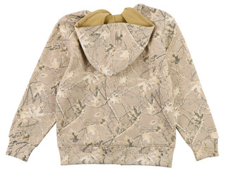 Thumbnail 3: NFL Boys Long Sleeve Fleece NFL Realtree Camo Full Zip Hoodie  