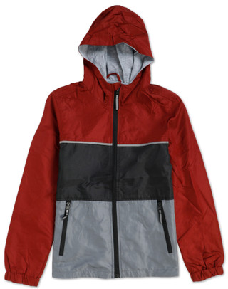 Thumbnail 1: Distortion Boys 2 Pocket Unlined Hooded Windbreaker 