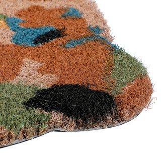 Thumbnail 2: Home Essentials 24x36 Scallop Edged Floral Doormat 
