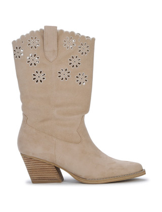 Thumbnail 2: Dolce Vita Women's Astarr Eyelet Shaft Mid Calf Boot 